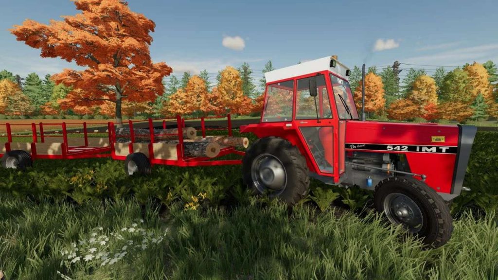 Przyczepa Do Drewna V1 0 0 0 Farming Simulator 22 Mod FS22 Mody