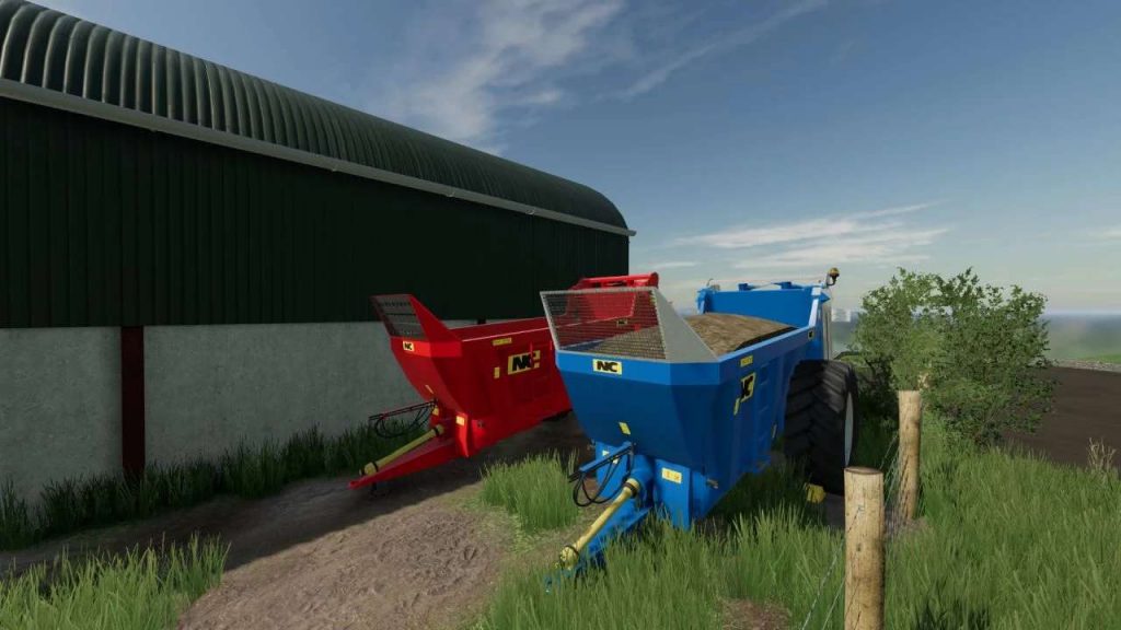 Rozrzutnik Obornika NC V1 0 0 0 Farming Simulator 25 Mody FS22 Mody