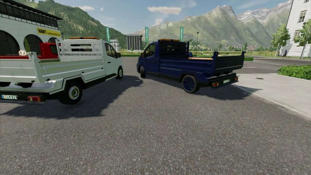 Renault Trafic 2022 Wewnątrz BETA - Farming Simulator 25 Mody / FS22 Mody