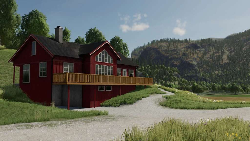 Budynki Norwegii V1021 Farming Simulator 22 Mod Fs22 Mody 2387