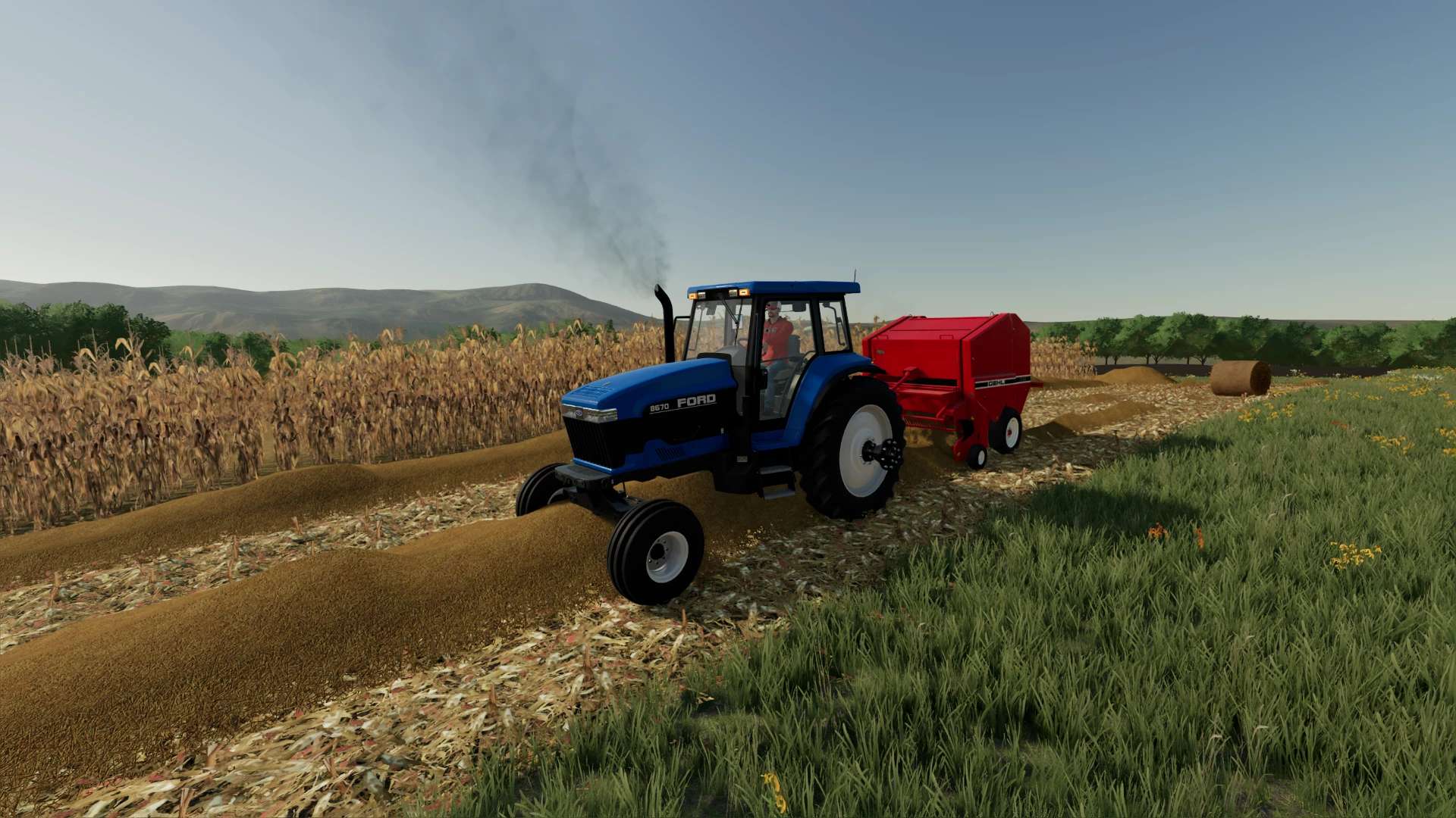 Prasa Zwijająca Gehl 1310 V1000 Farming Simulator 22 Mod Fs22 Mody