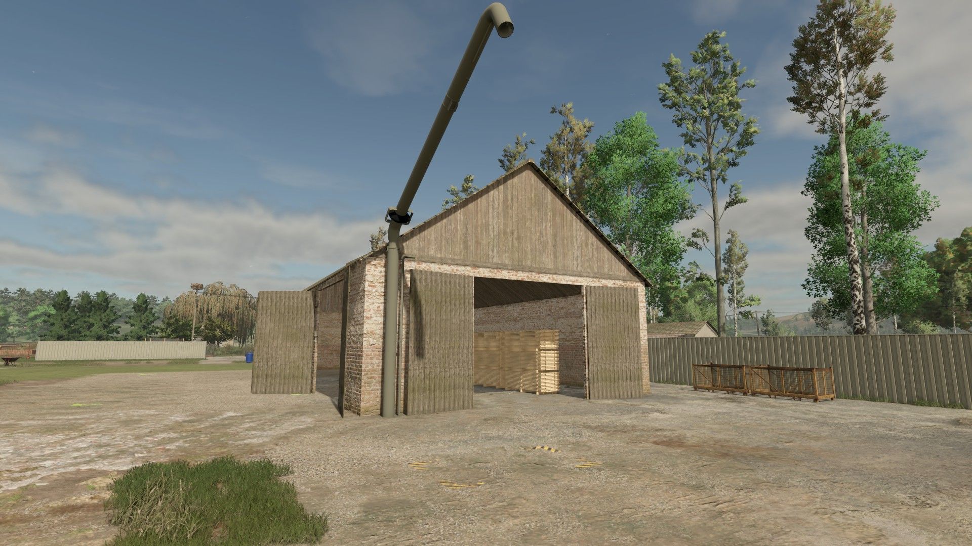 Stara Stodoła z Tartakiem V1.0.0.0 - Farming Simulator 25 Mody / FS22 Mody