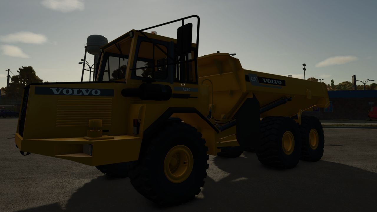 Volvo A25C V1.2.0.0 - Farming Simulator 25 Mody / FS22 Mody
